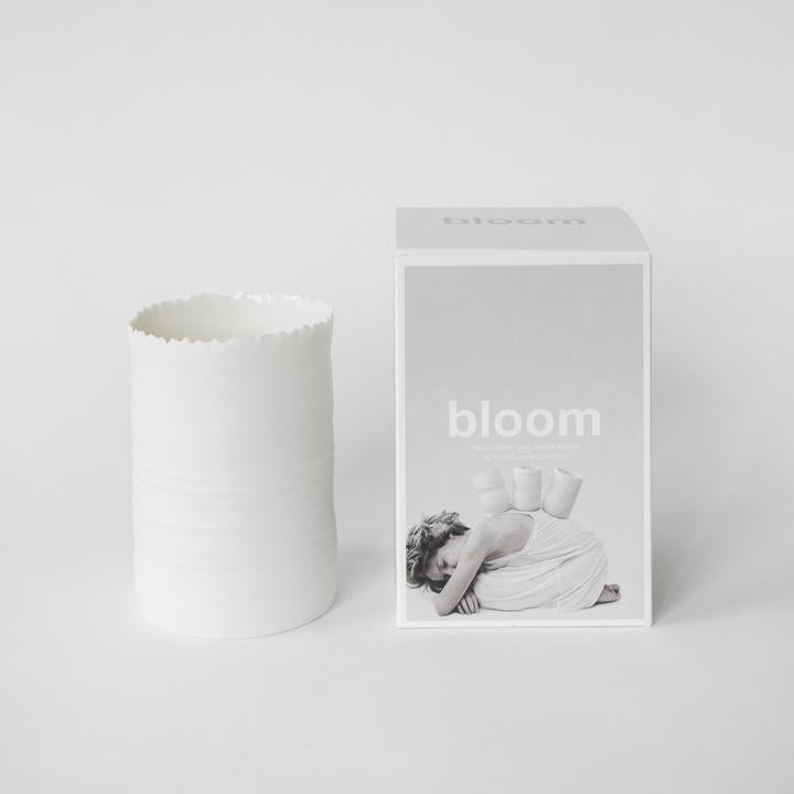 Bloom Medium White Lantern