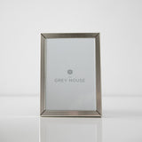 Herringbone Silver-plated photo frame