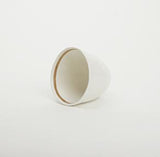 Coffee Cup with Gold Accent